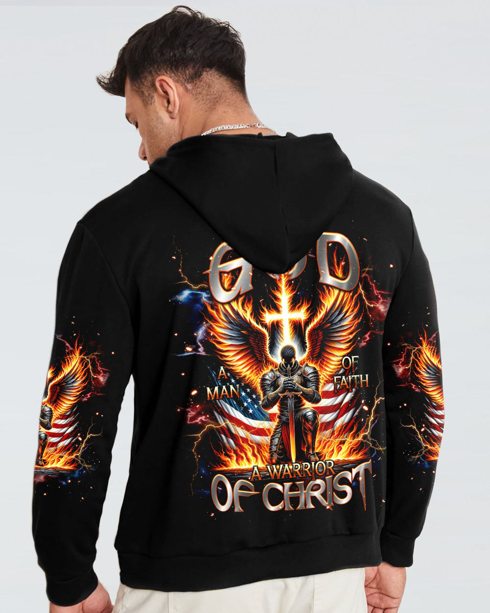 A Warrior Of Christ Men's All Over Print Shirt - Trunx958373