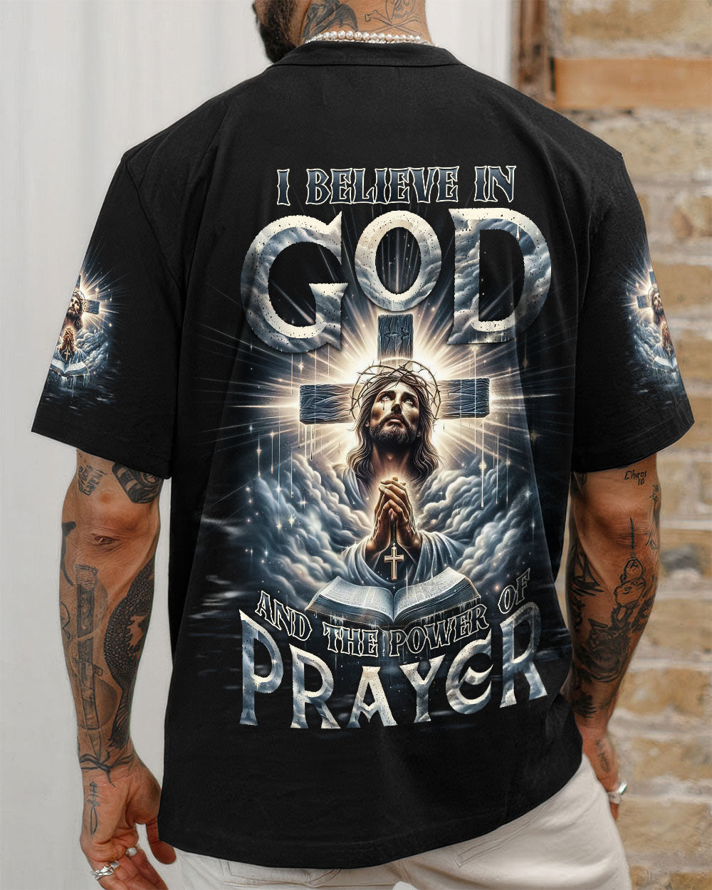 I Believe In God Men's All Over Print Shirt - Trunx214993