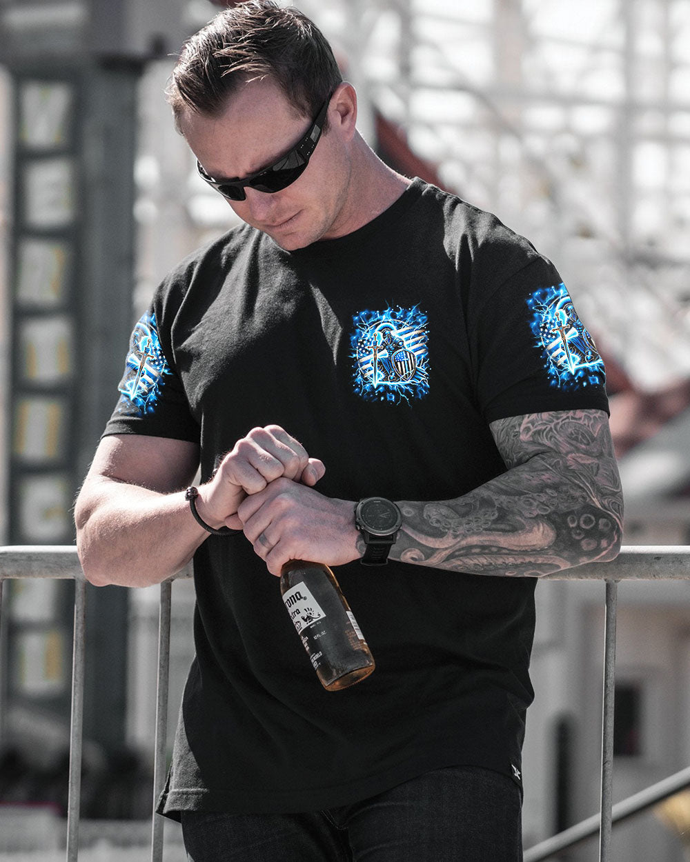 I Am A Child Of God Men's All Over Print Shirt - Trunx828146