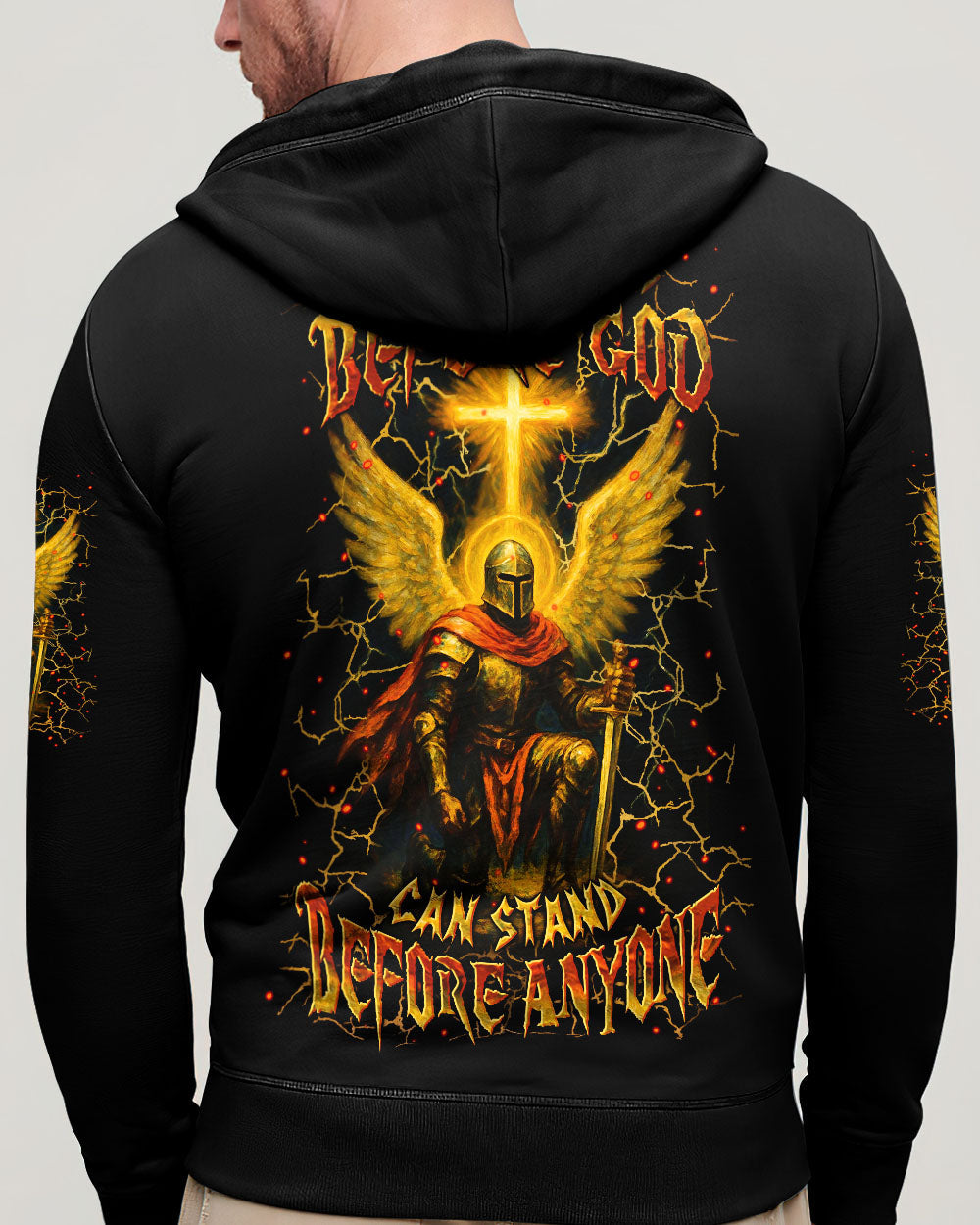 He Who Kneels Before God Warrior Men's All Over Print Shirt - Trunx800633