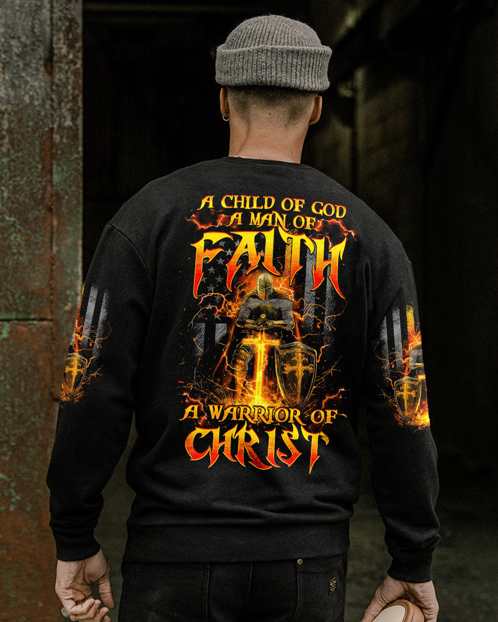 A Warrior Of Christ Men's All Over Print Shirt - Trunx194482