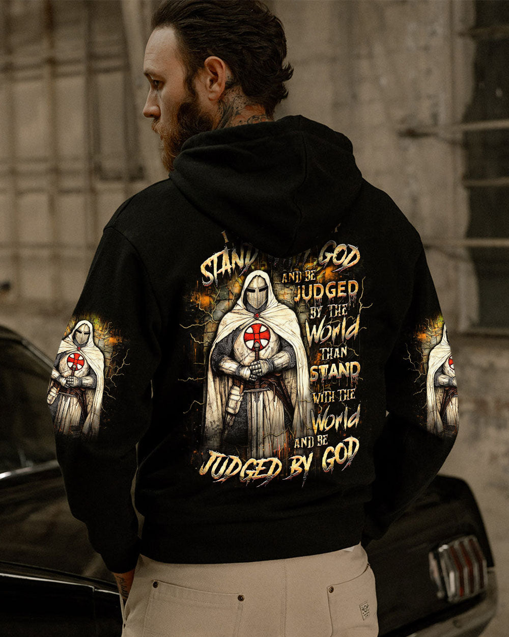 I Would Rather Stand With God Men's All Over Print Shirt - Trunx414429