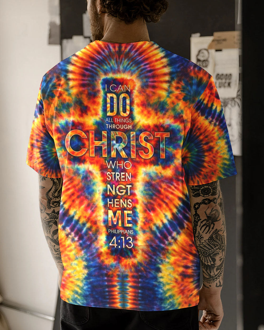 I Can Do All Things Swirl Men's All Over Print Shirt - Trunx686574