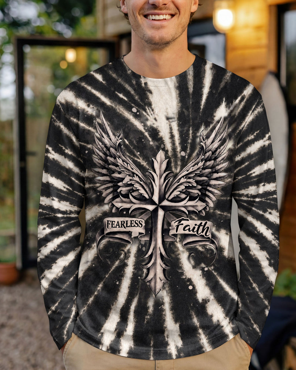 I Can Do All Things Through Christ  Cross Wings Men's All Over Print - Trunx152348