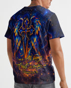 I Can Do All Things Through Christ  Cross Wings Men's All Over Print - Trunx995387