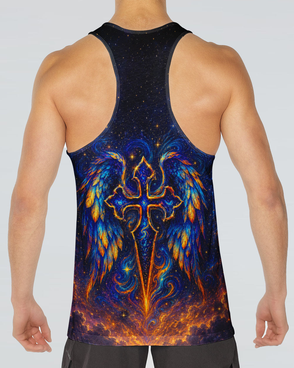 I Can Do All Things Through Christ  Cross Wings Men's All Over Print - Trunx995387