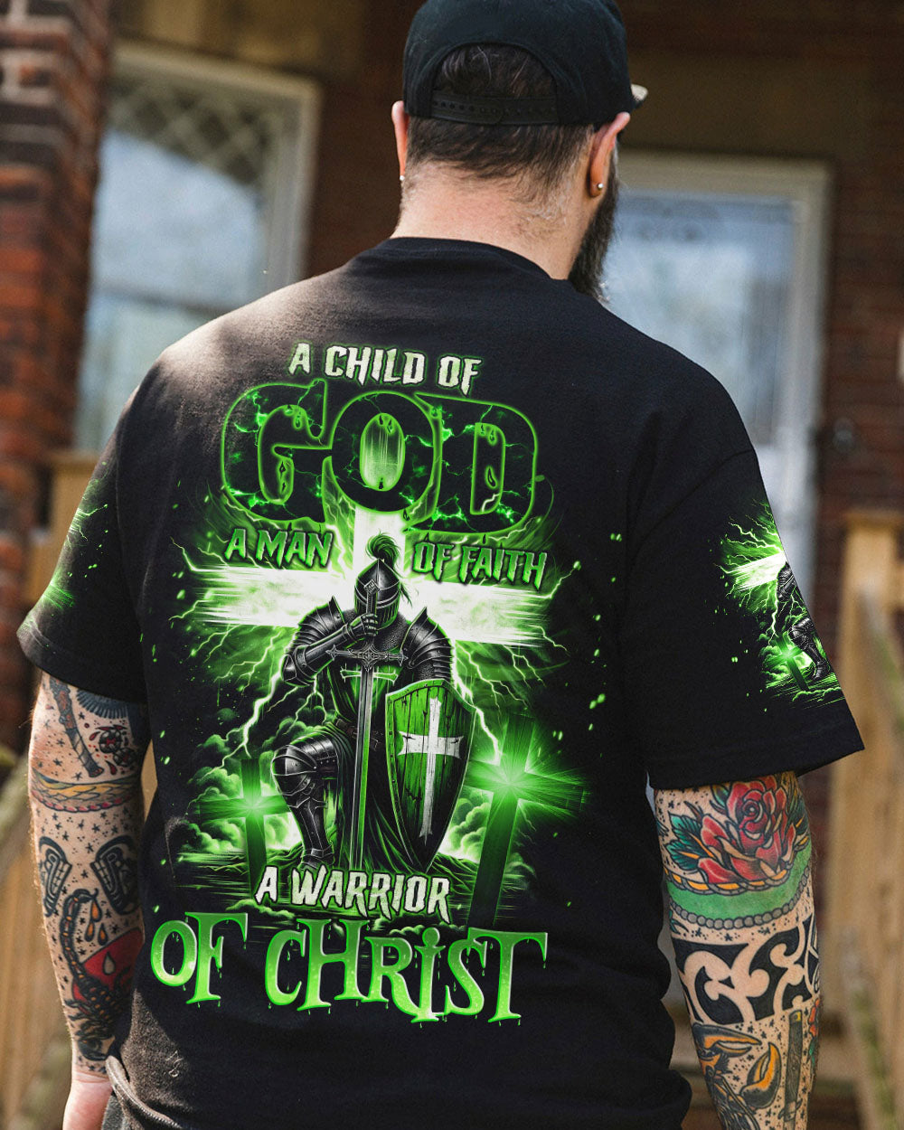 A Warrior Of Christ Men's All Over Print Shirt - Trunx725918