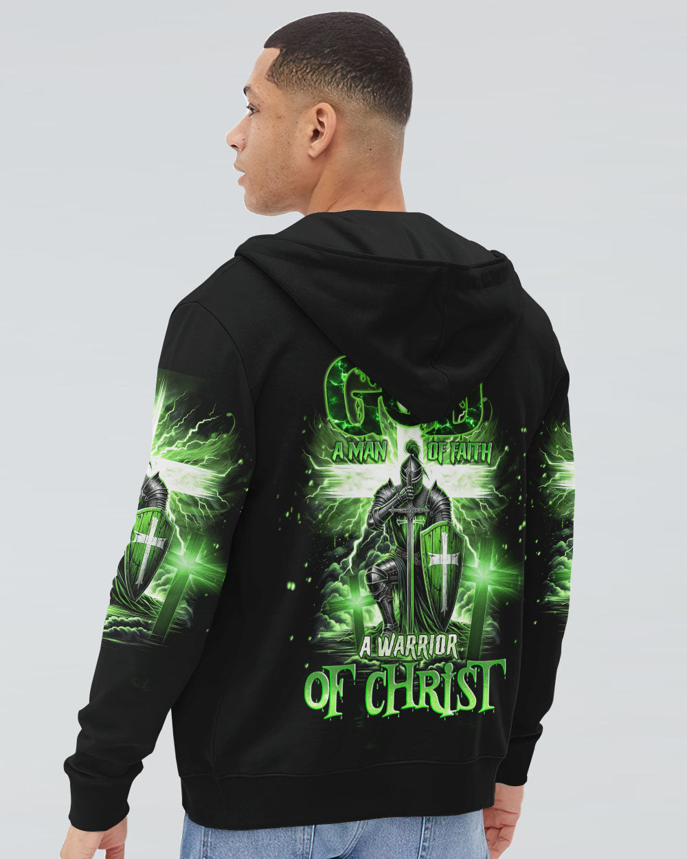 A Warrior Of Christ Men's All Over Print Shirt - Trunx725918