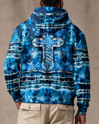 Faith Cross Burst Men's All Over Print Shirt - Trunx259716