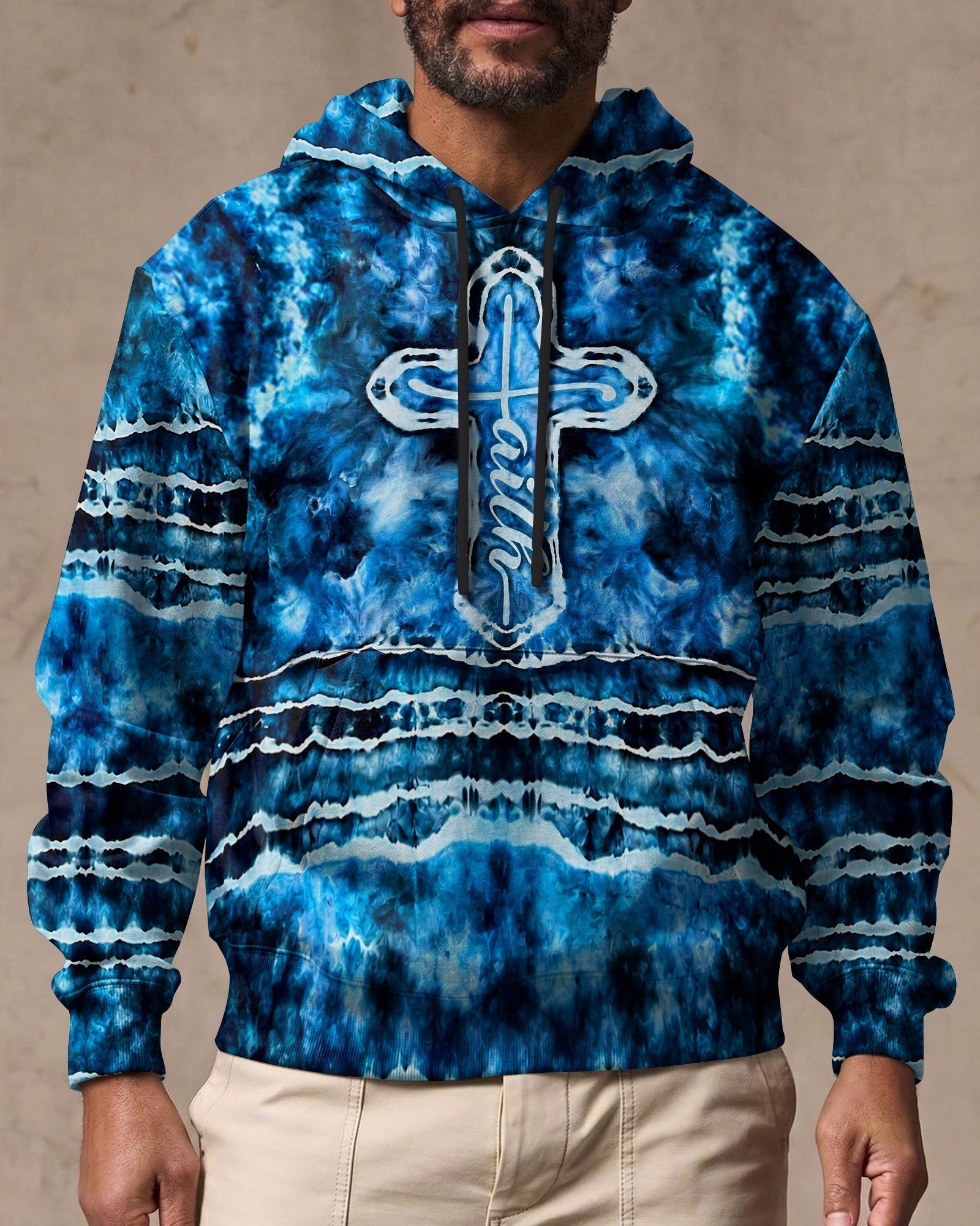 Faith Cross Burst Men's All Over Print Shirt - Trunx259716