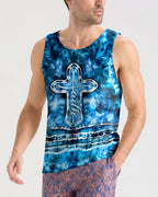 Faith Cross Burst Men's All Over Print Shirt - Trunx259716