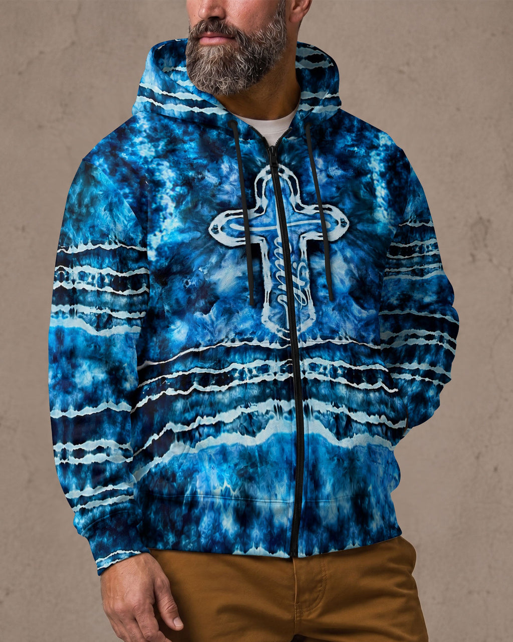 Faith Cross Burst Men's All Over Print Shirt - Trunx259716