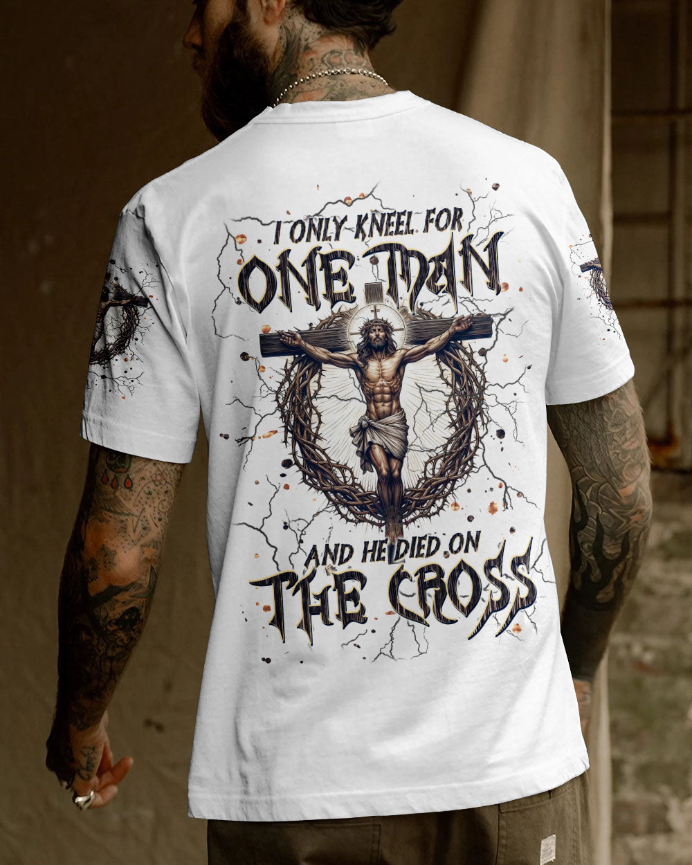I Only Kneel For One Man Men's All Over Print Shirt - Trunx454907