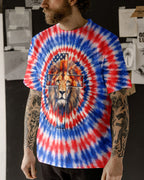 I Will Fear No Evil Lion Cross  Swirl  Men's All Over Print Shirt - Trunx598332