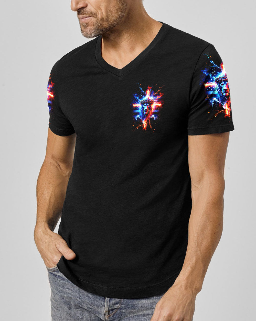 Be Strong When You Are Weak Lion Men's All Over Print Shirt - Trunx526130