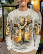 I Can Do All Things Through Christ Lion Cross Men's All Over Print - Trunx057763