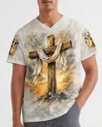 I Can Do All Things Through Christ Lion Cross Men's All Over Print - Trunx057763
