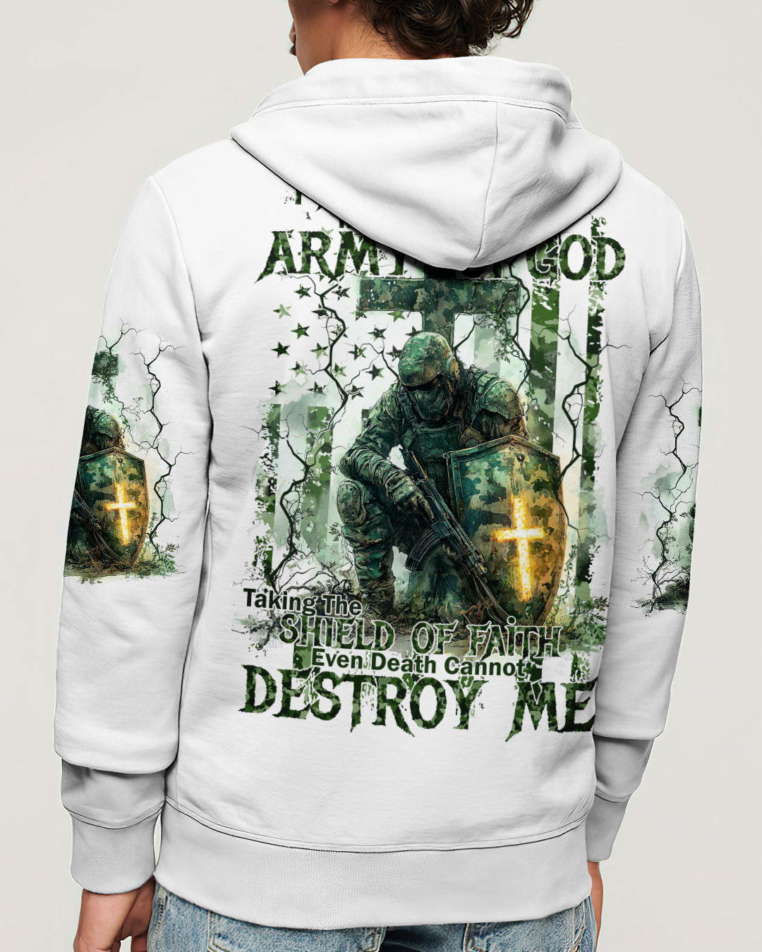 I Am A Warrior In The Army Of God Men's All Over Print Shirt - Trunx661270