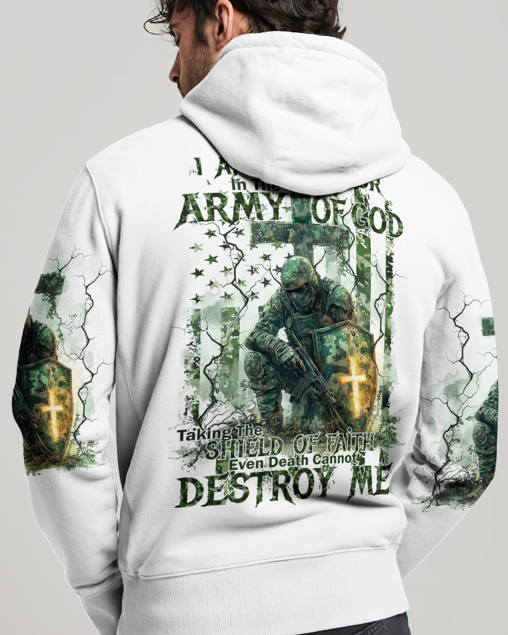 I Am A Warrior In The Army Of God Men's All Over Print Shirt - Trunx661270