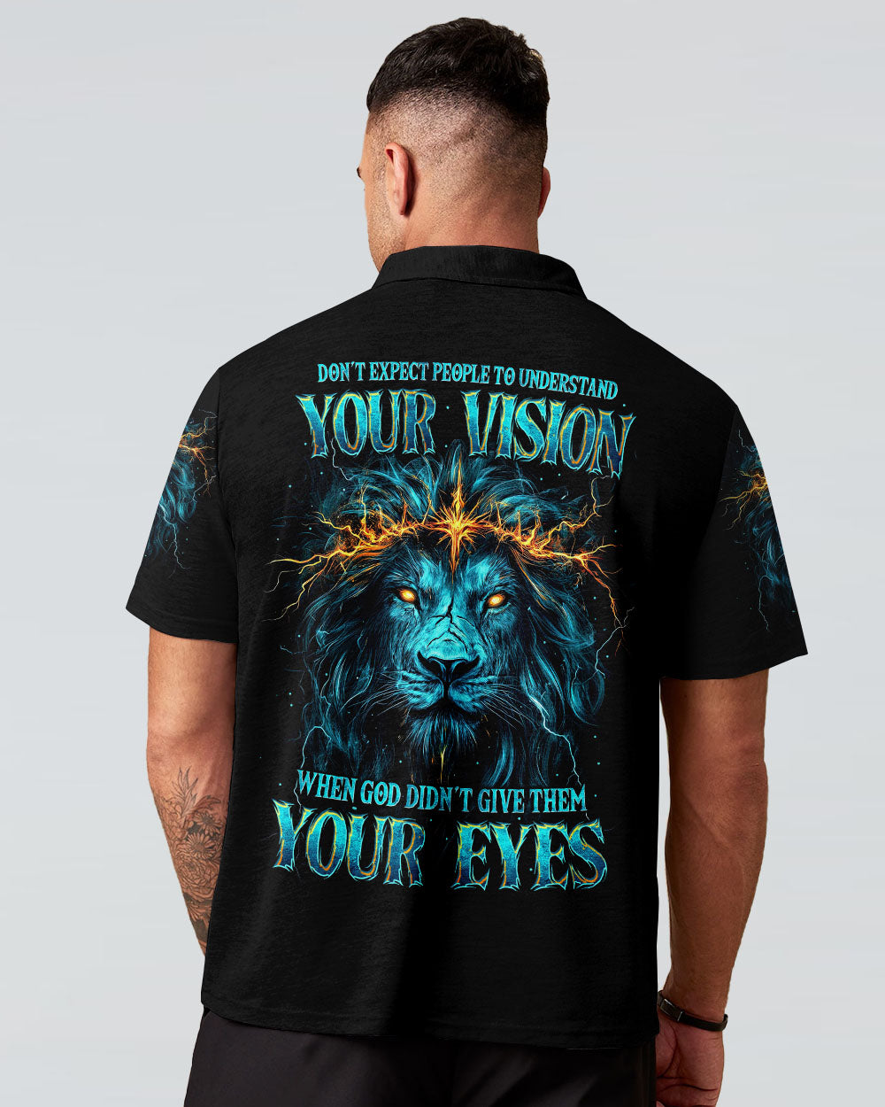 Don't Expect People To Understand Your Vision Lion Men's All Over Print Shirt - Trunx214375
