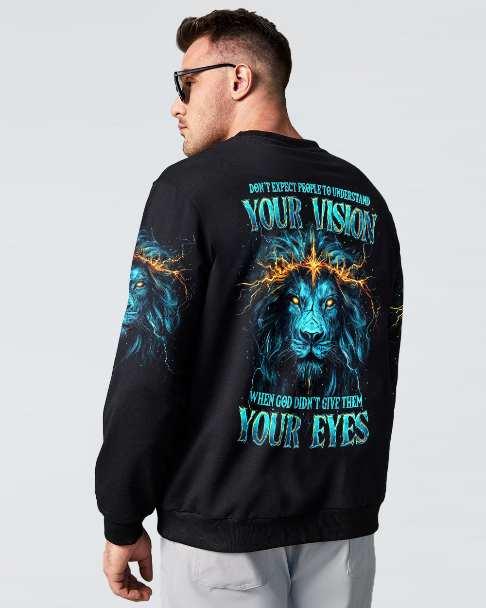 Don't Expect People To Understand Your Vision Lion Men's All Over Print Shirt - Trunx214375