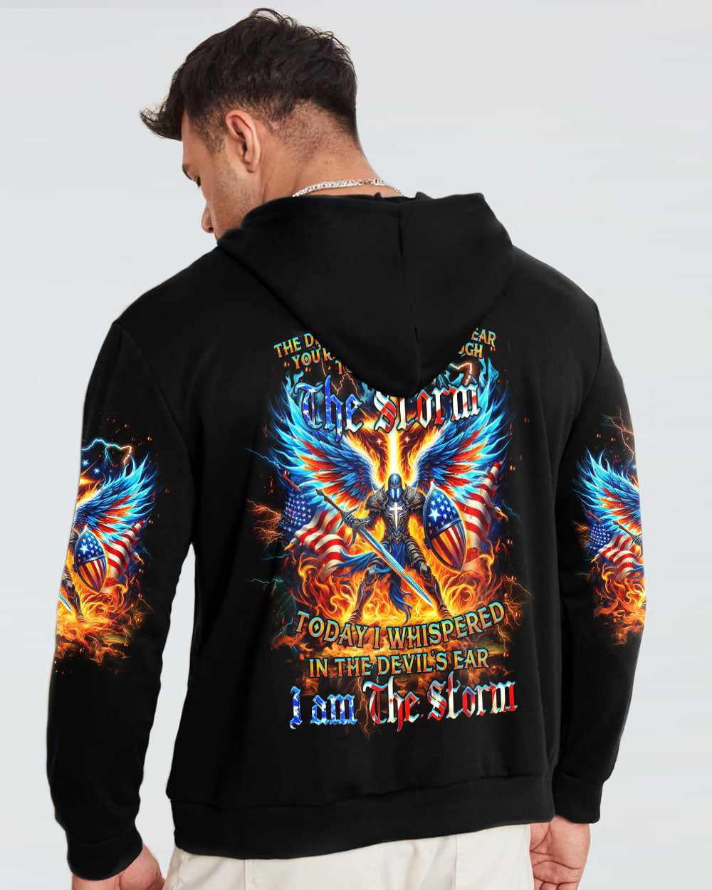 I Am The Storm Men's All Over Print Shirt - Trunx971627