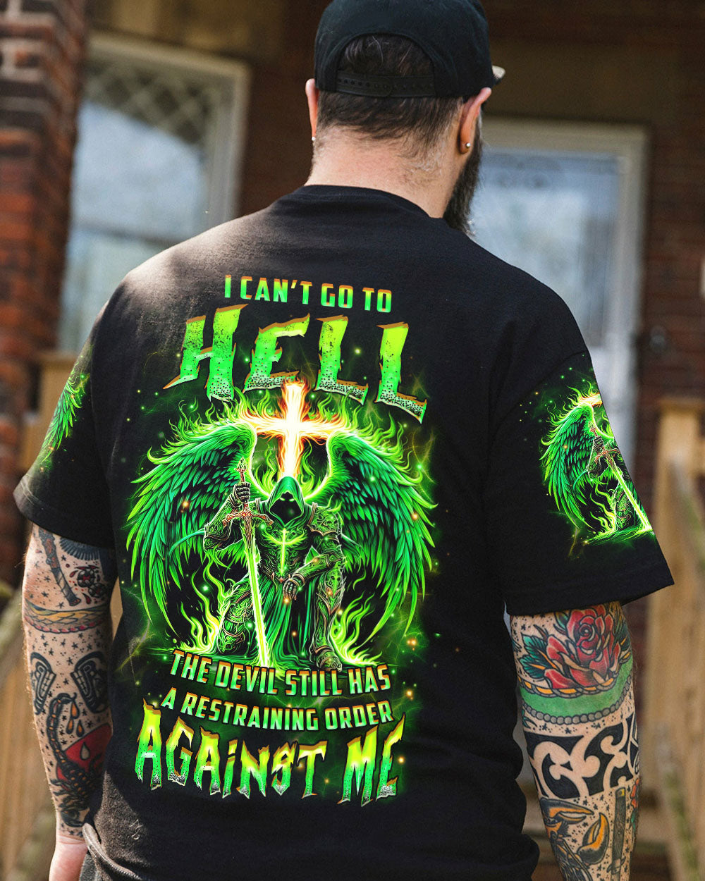 I Can't Go To Hell Men's All Over Print Shirt - Trunx573108