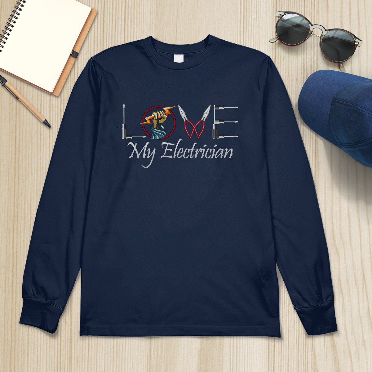 Awesome Electrician-Hoodie - grunx260804-0059