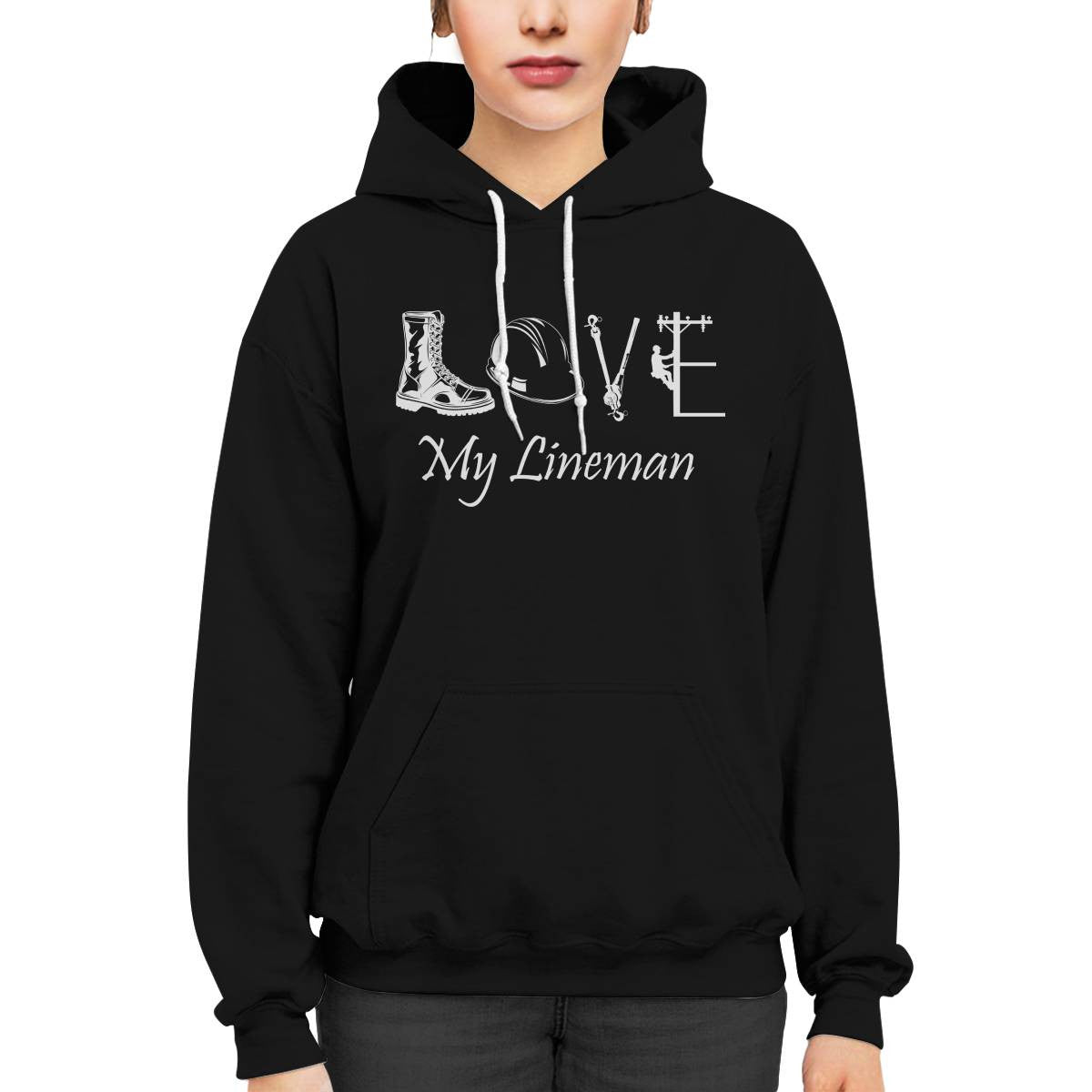 Awesome Lineman -Hoodie - grunx260804-0344