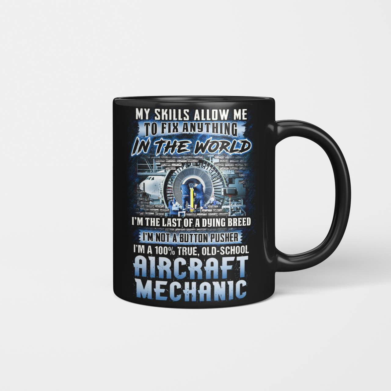 Awesome Aircraft Mechanic-T-shirt - grunx260804-0236