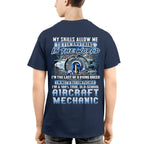 Awesome Aircraft Mechanic-T-shirt - grunx260804-0236