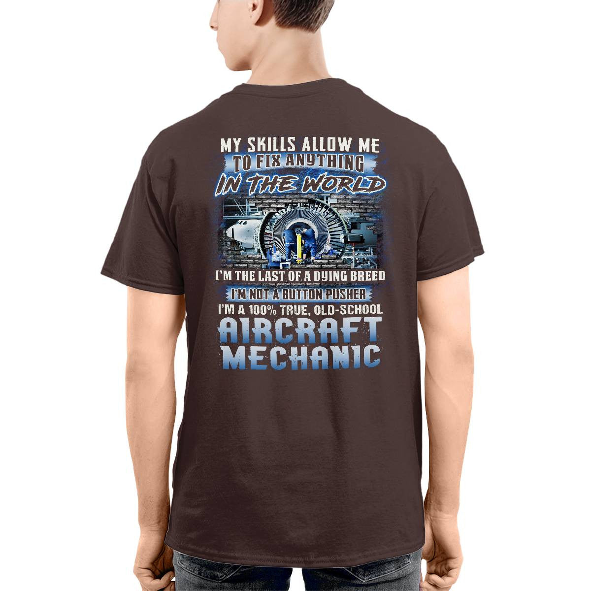 Awesome Aircraft Mechanic-T-shirt - grunx260804-0236