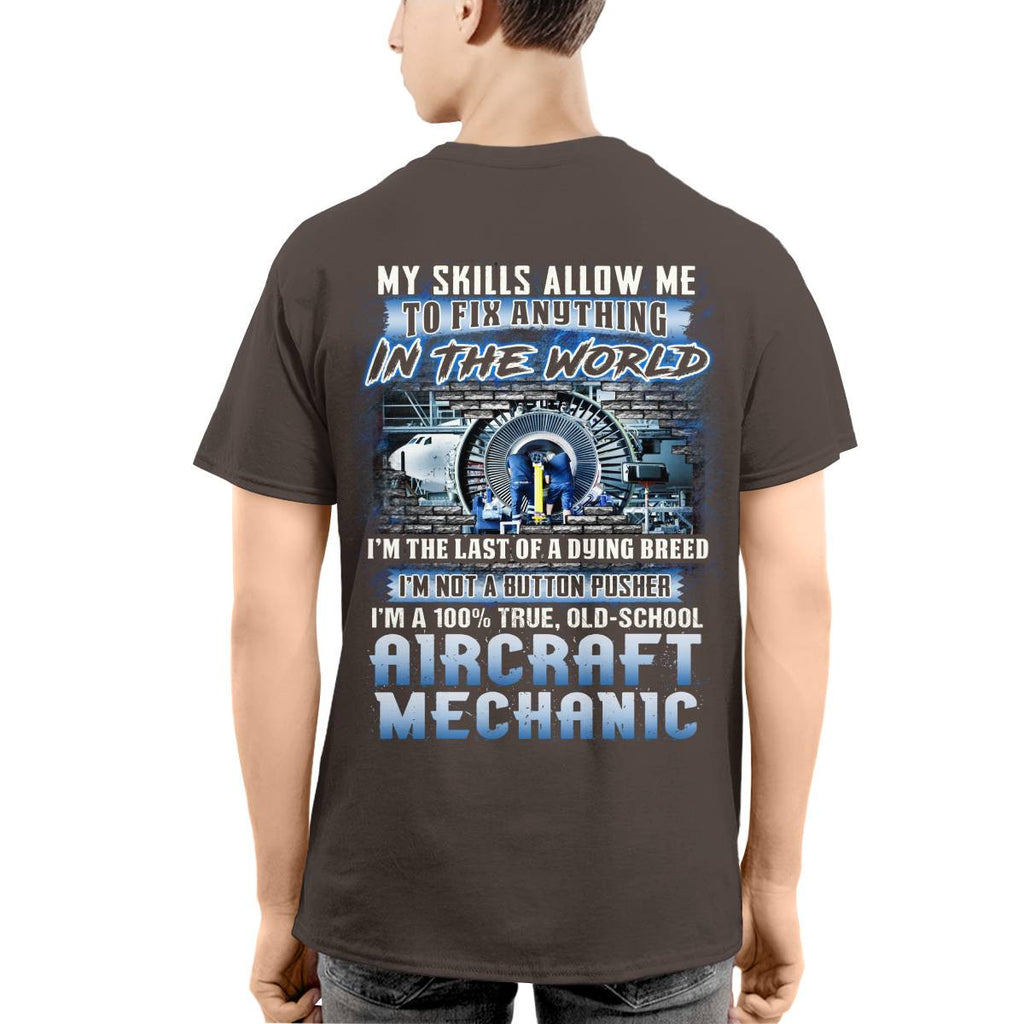 Awesome Aircraft Mechanic-T-shirt - grunx260804-0236