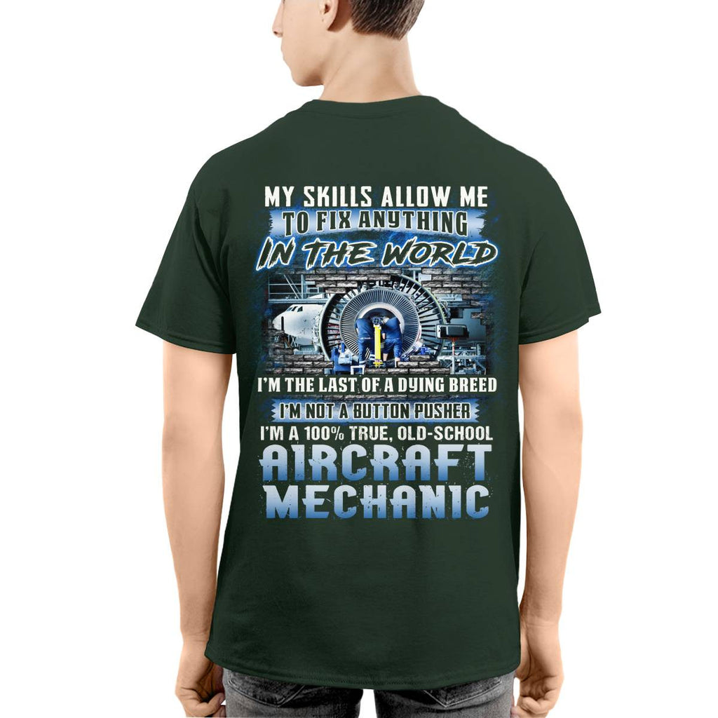 Awesome Aircraft Mechanic-T-shirt - grunx260804-0236
