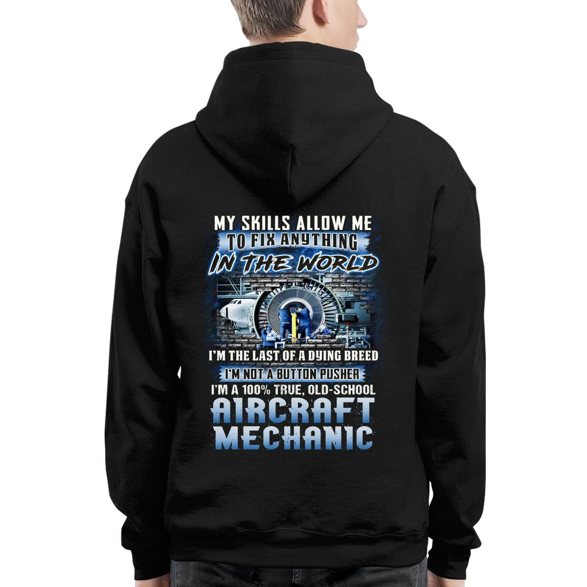 Awesome Aircraft Mechanic-T-shirt - grunx260804-0236