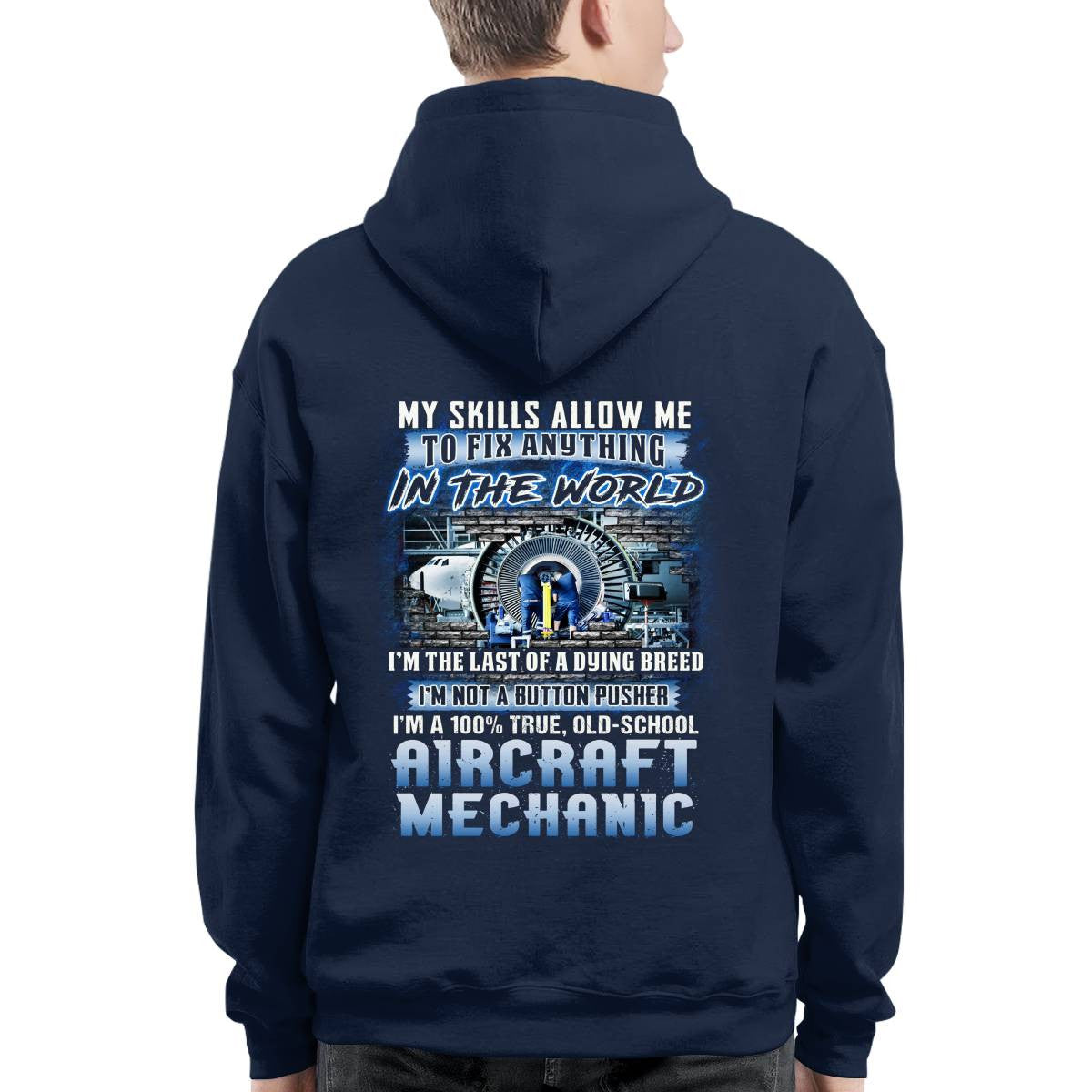Awesome Aircraft Mechanic-T-shirt - grunx260804-0236