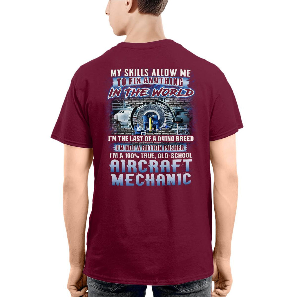 Awesome Aircraft Mechanic-T-shirt - grunx260804-0236