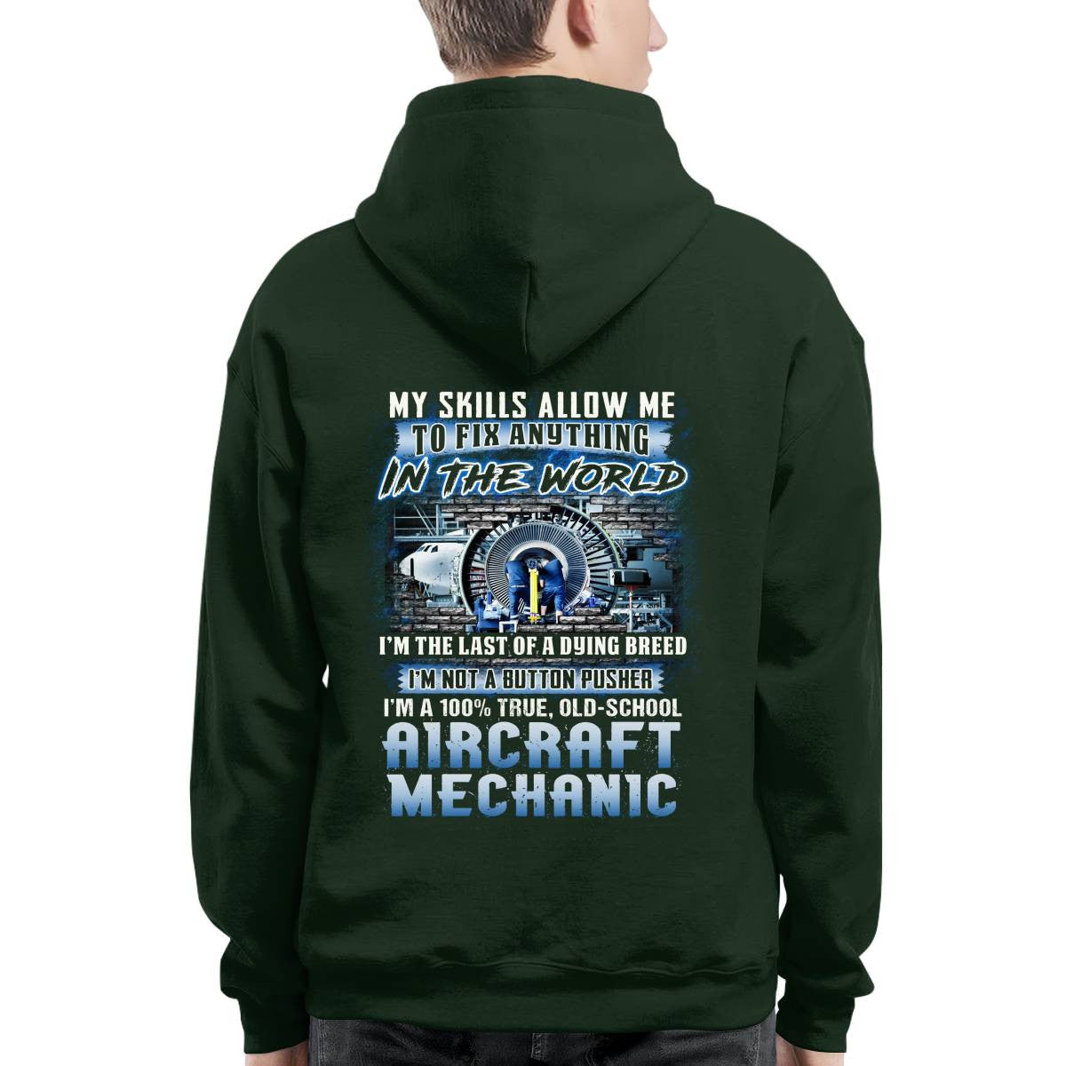 Awesome Aircraft Mechanic-T-shirt - grunx260804-0236