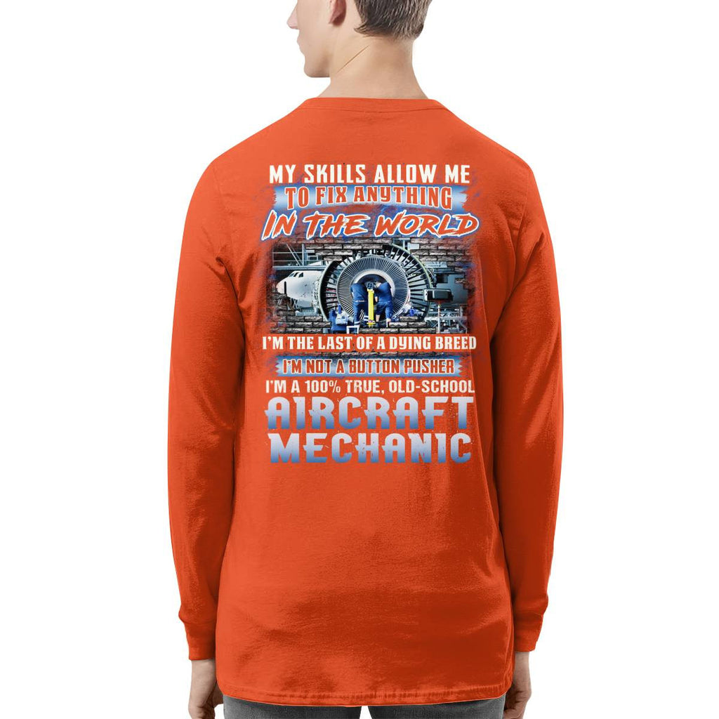 Awesome Aircraft Mechanic-T-shirt - grunx260804-0236