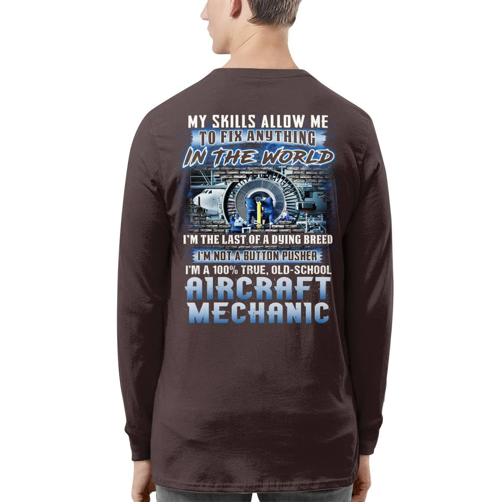 Awesome Aircraft Mechanic-T-shirt - grunx260804-0236