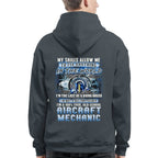 Awesome Aircraft Mechanic-T-shirt - grunx260804-0236