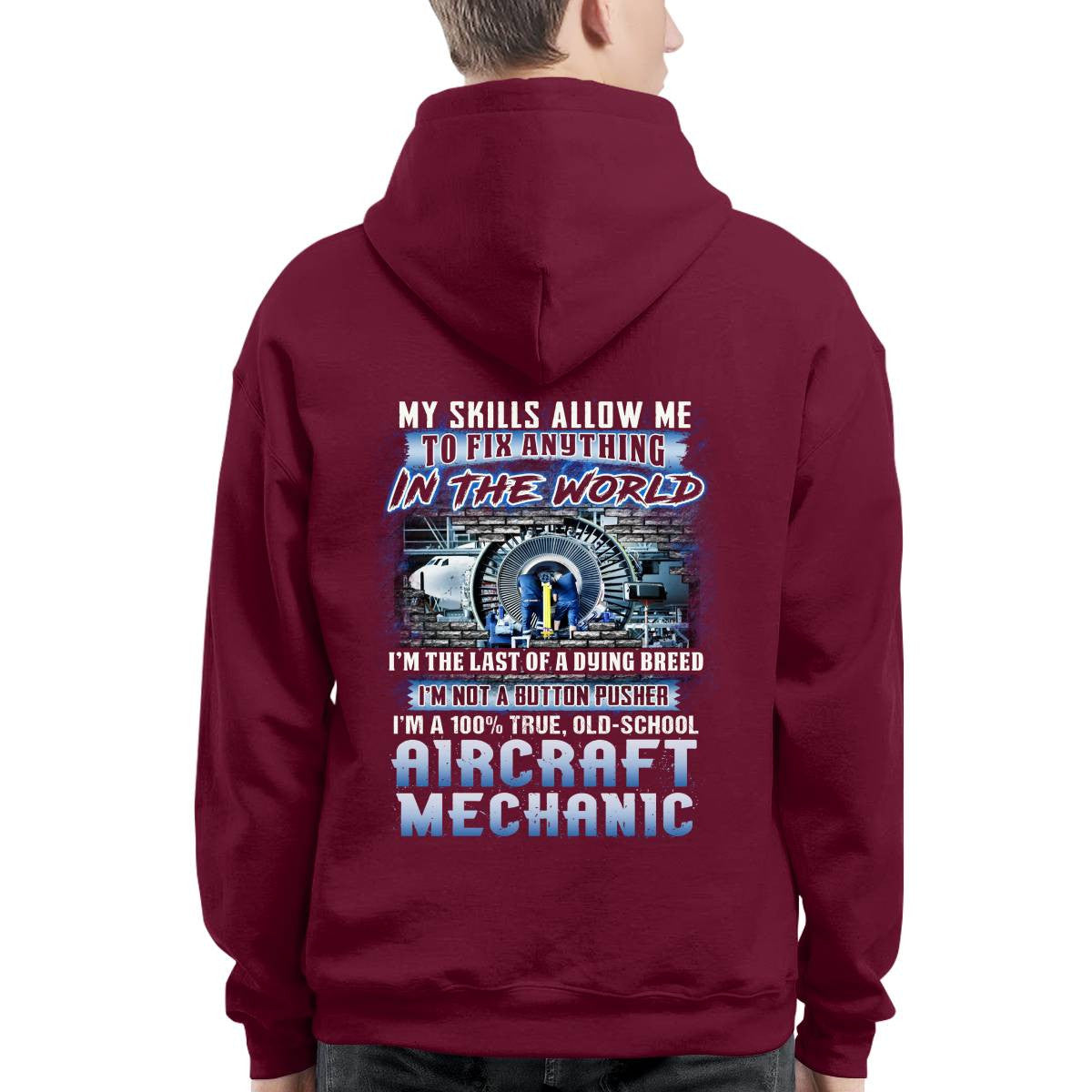 Awesome Aircraft Mechanic-T-shirt - grunx260804-0236