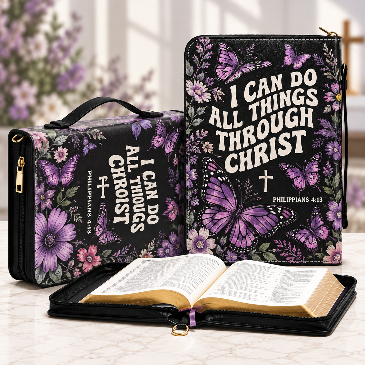 I Can Do All Things Through Christ Bible Cover