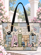 Walk By Faith Patchwork Sheep Saddle Bag