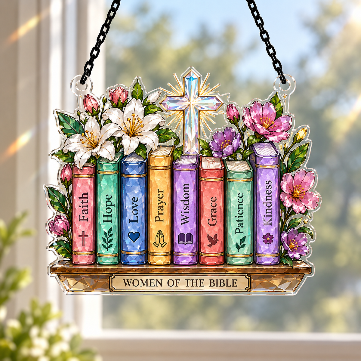 Women Of The Bible Acrylic Suncatcher