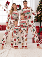 Christmas Crew Family Mixed Cotton Pajamas
