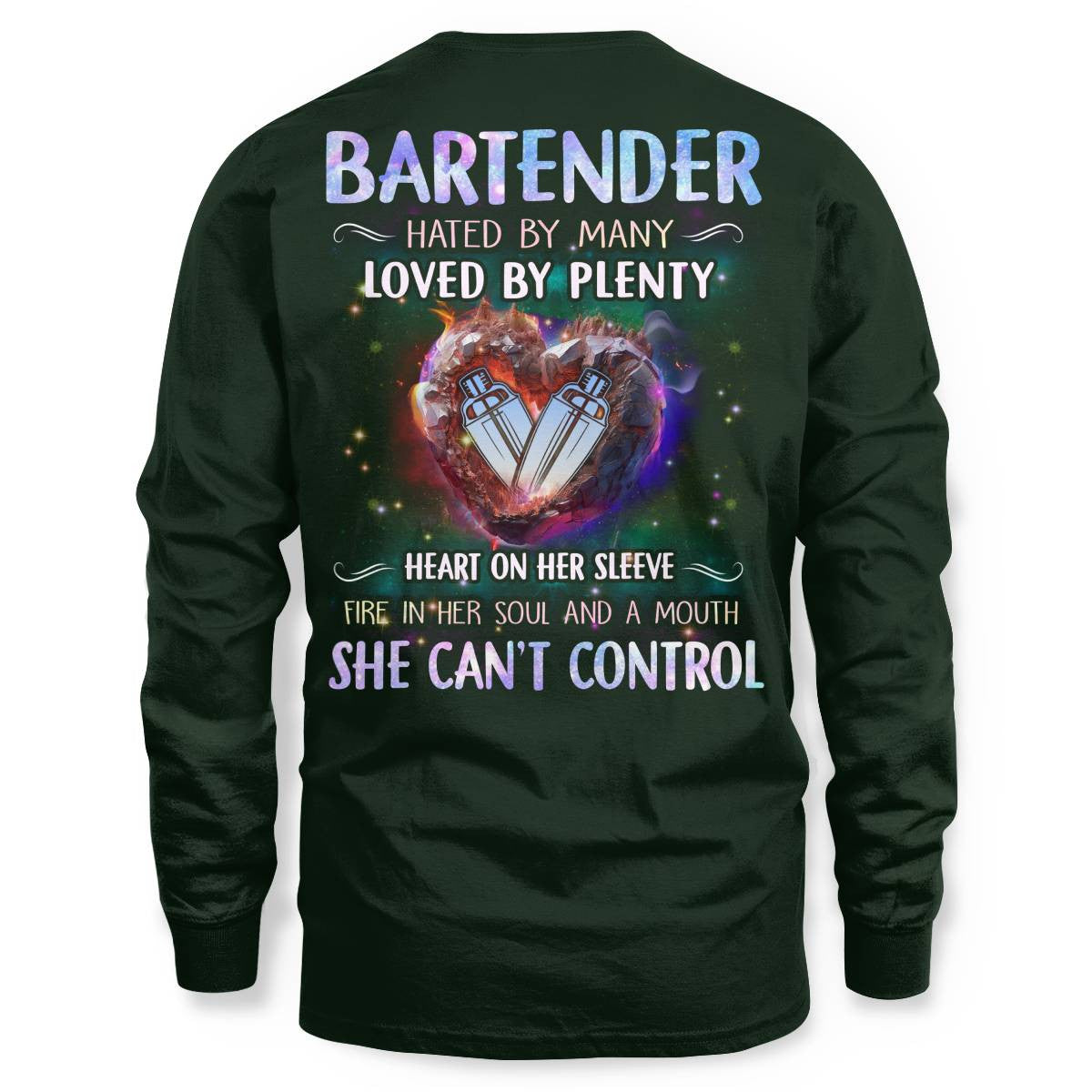 Awesome Bartender -Hoodie - grunx260804-0245