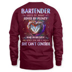 Awesome Bartender -Hoodie - grunx260804-0245