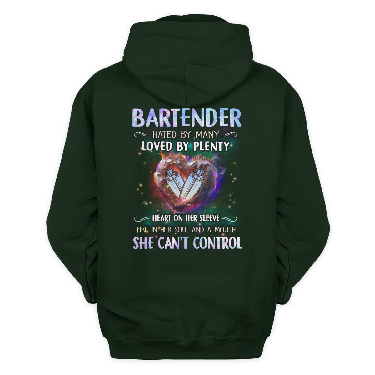 Awesome Bartender -Hoodie - grunx260804-0245