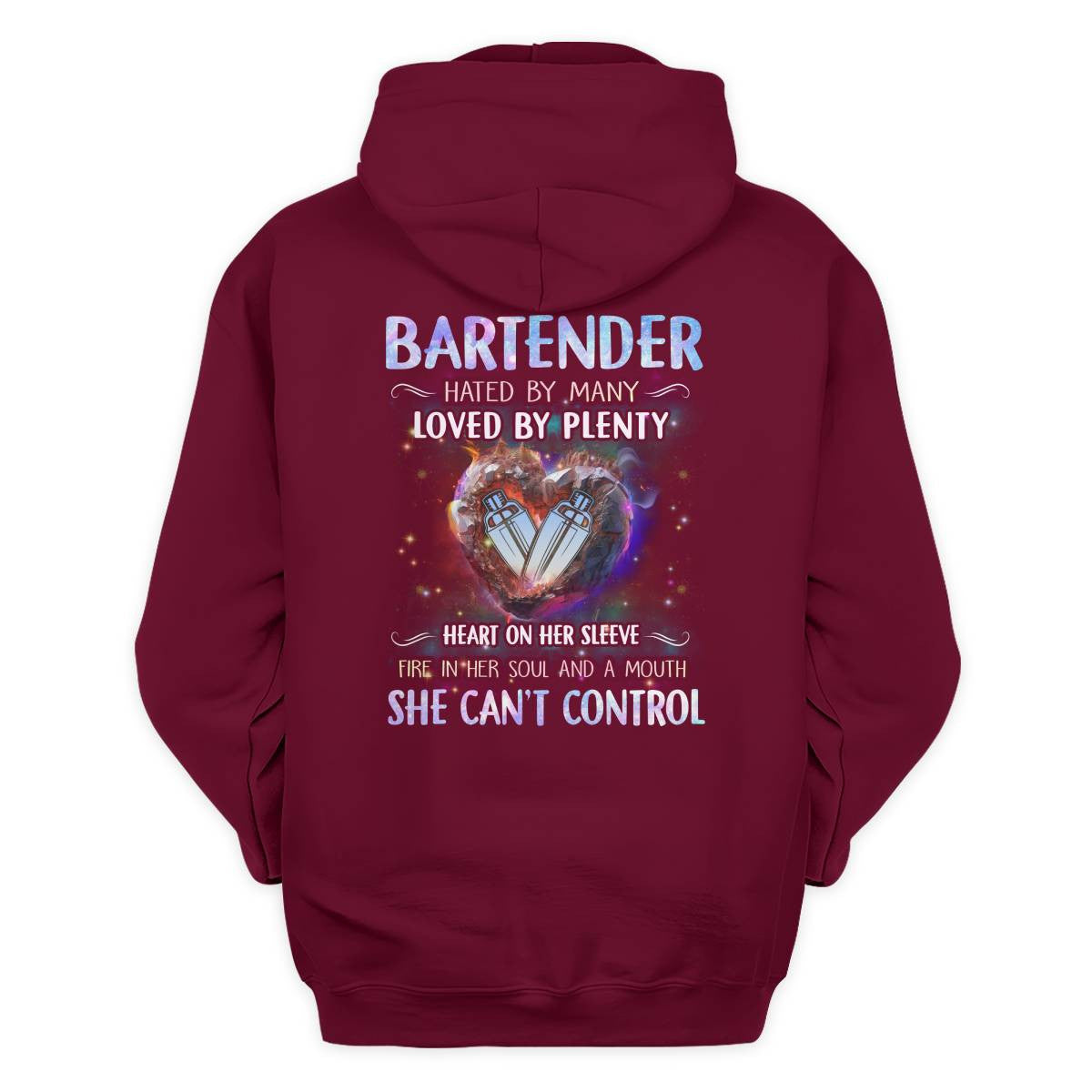 Awesome Bartender -Hoodie - grunx260804-0245